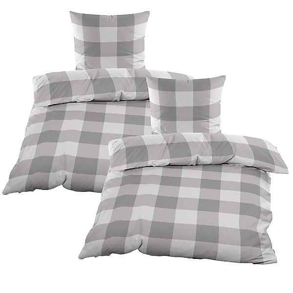 Casa Colori Bettwäsche Fleece Wintergarnitur 135x200 günstig online kaufen