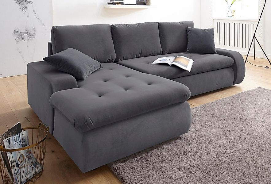 TRENDMANUFAKTUR Ecksofa »Indie II, tolle Detailverarbeitung, bequem und kom günstig online kaufen