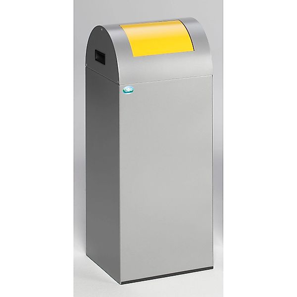 PROREGAL Selbstlöschender Wertstoffsammler Rund Mit Einwurfklappe 60 Liter günstig online kaufen
