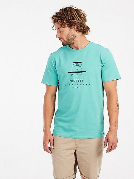 Protest Kurzarmshirt PRTAndros t-shirt Wave Green günstig online kaufen