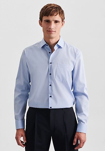 seidensticker Businesshemd "Schwarze Rose" Regular 1/1 Kentkragen Uni günstig online kaufen