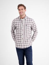 LERROS Karohemd langarm, mit Button-Down-Kragen günstig online kaufen