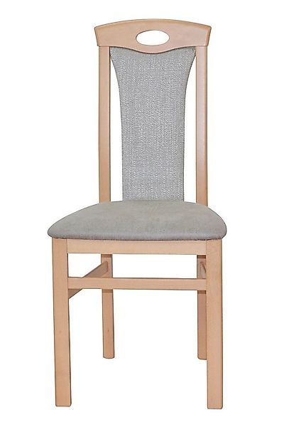 moebel-direkt-online 4-Fußstuhl 1 Massivholzstuhl, montiert, Gestell aus Ma günstig online kaufen