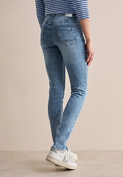 Cecil Slim-fit-Jeans "Style Vicky", in hellblauer Denim Waschung günstig online kaufen