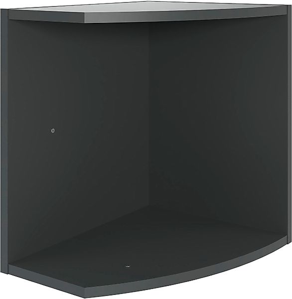 Aufsatz für Abschlussregal 30 cm breit MULTIRAUMKONZEPT von Wimex / Graphit günstig online kaufen