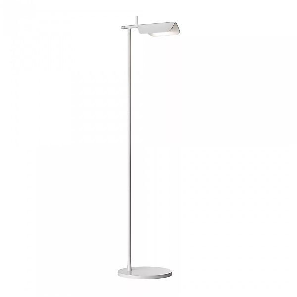 Flos - Tab F LED Stehleuchte - weiß/Schirm PMMA schwenkbar 180° H4,9cm/H 11 günstig online kaufen