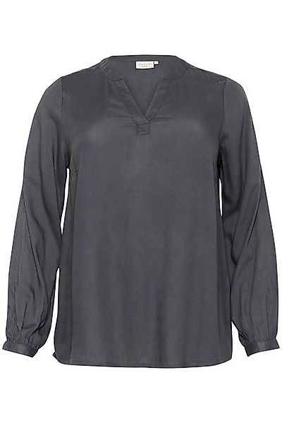 KAFFE Curve Langarmbluse Langarm-Bluse KCcalinde Große günstig online kaufen