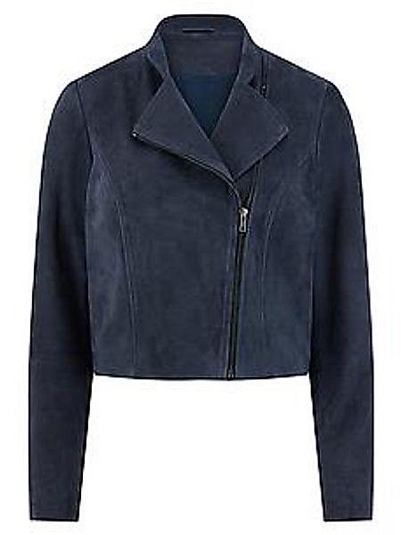 Lederjacke TALBOT RUNHOF X PETER HAHN blau günstig online kaufen