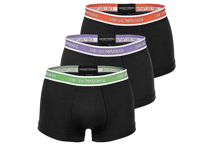 Emporio Armani Boxer Herren Boxershort 3er Pack Baumwolle CORE LOGOBAND (Pa günstig online kaufen