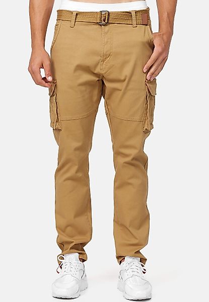 Indicode Cargohose Mathen aus elastischer Baumwoll-Qualität, günstig online kaufen