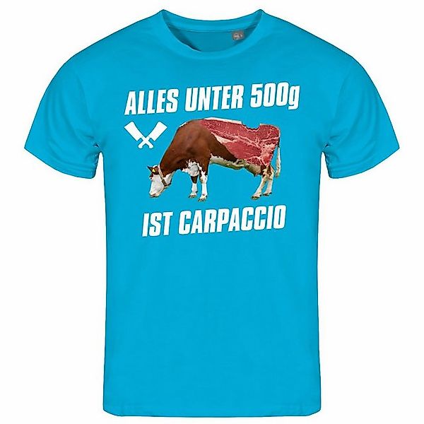 deinshirt Print-Shirt Herren T-Shirt Alles unter 500g ist Carpaccio Funshir günstig online kaufen