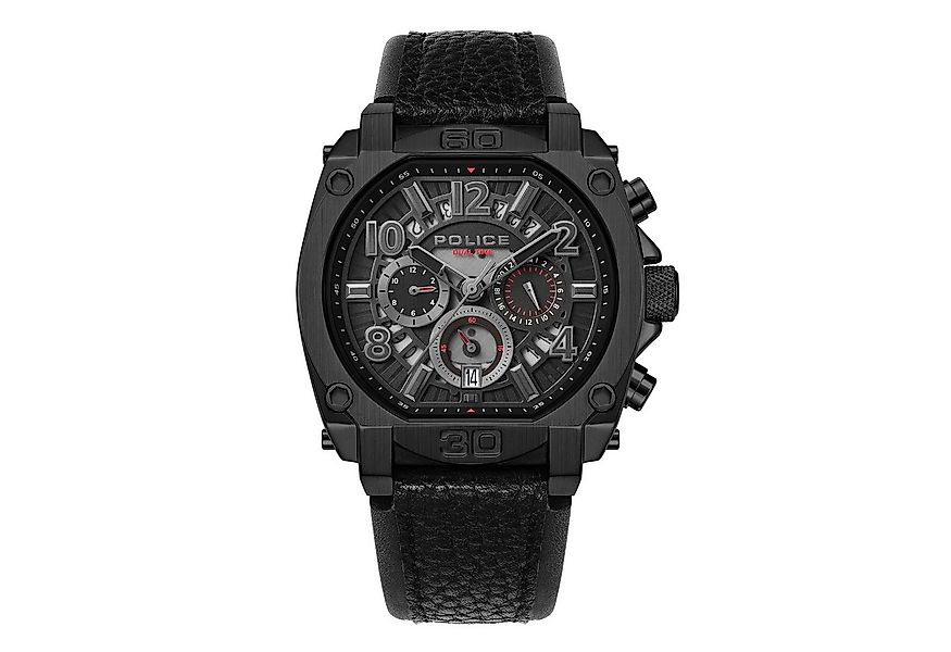 Police Quarzuhr Quarzuhr Herrenuhr 45 Quarz Herren günstig online kaufen