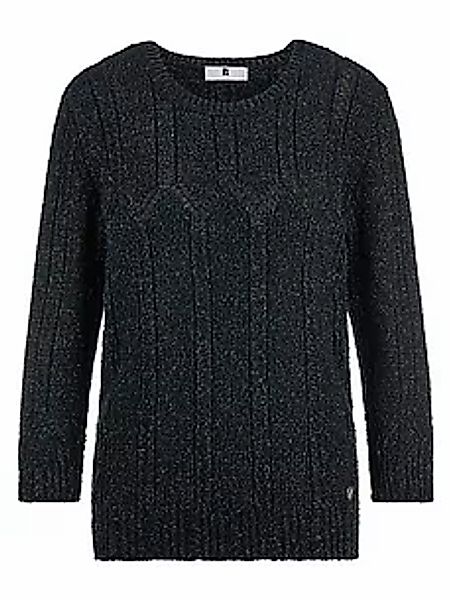 Rundhals-Pullover ­3/4-Arm Anna Aura blau günstig online kaufen