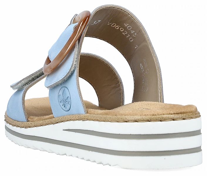 Rieker Pantolette, Keilabsatz, Sommerschuh, Schlappen mit günstig online kaufen