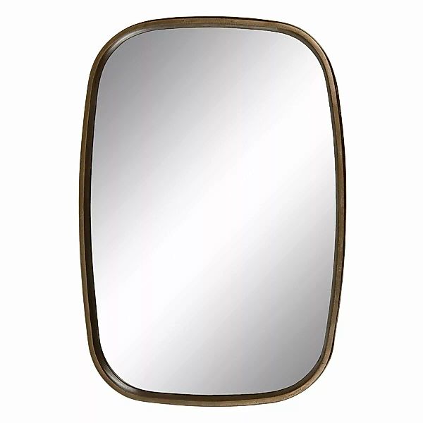 Wandspiegel 88 X 60 X 4,5 Cm Gold Aluminium günstig online kaufen