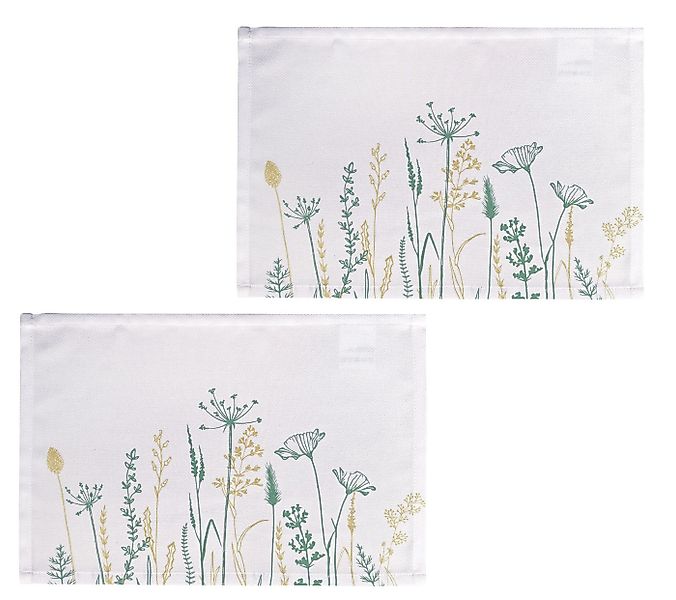 my home Platzset Nérac, (Set, 2-St), 2er Set, basic, bedruckt, pflegeleicht günstig online kaufen
