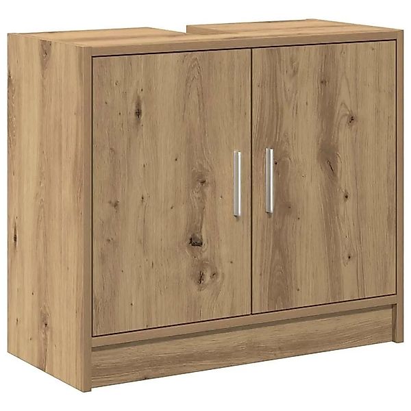 vidaXL Badezimmerschrank Artisan-Eiche 63 x 29 x 55 cm Holzwerkstoff 869207 günstig online kaufen