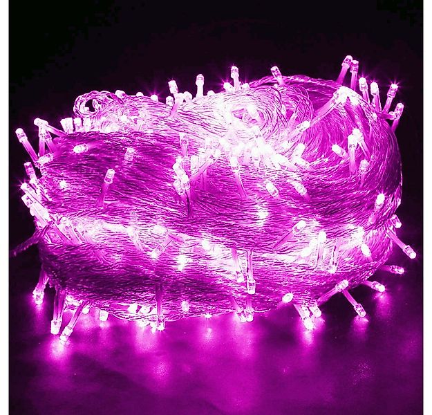 Rosnek LED-Lichterkette 10-100M, 8 Modi, für Weihnachten Party Urlaub, Hoch günstig online kaufen