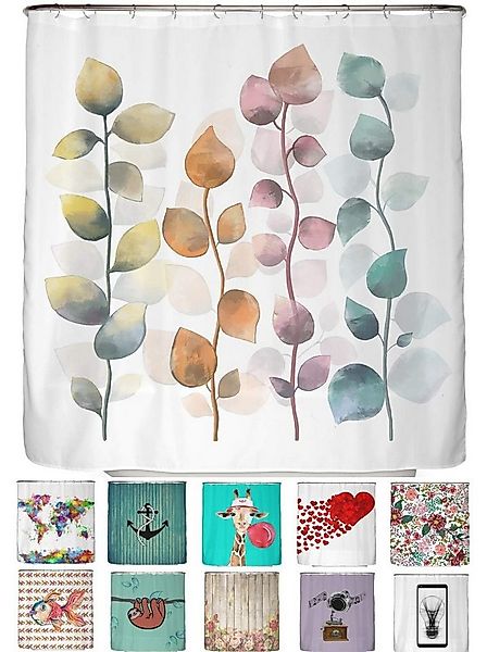 Arteneur Duschvorhang Breite 150 cm, Anti-Schimmel Beschichtet, Beschwerter günstig online kaufen