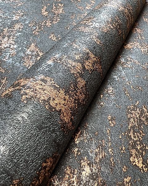 Newroom Vliestapete, Anthrazit Tapete Industrial Beton günstig online kaufen