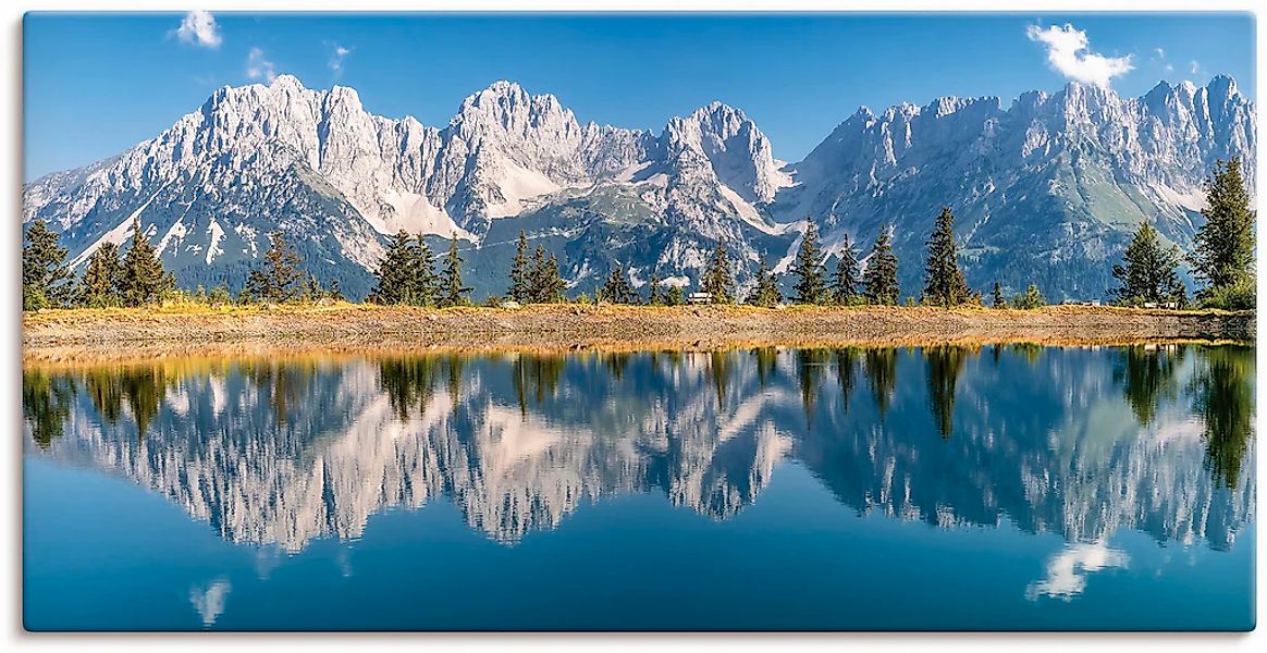 Artland Wandbild "Kaisergebirge Tirol" Berge & Alpenbilder 1 Stk. tlg. als günstig online kaufen