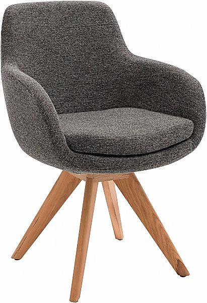 Musterring Esszimmerstuhl "Tavia", (Set), 2 St., Chenille, Stativgestell Wi günstig online kaufen