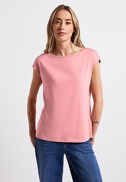STREET ONE T-Shirt, mit U-Boot-Ausschnitt günstig online kaufen