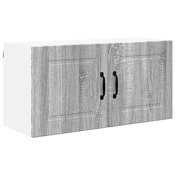 vidaXL Küchenwandschrank Graues Sonoma 80 x 31 x 40 cm Holzwerkstoff 885291 günstig online kaufen