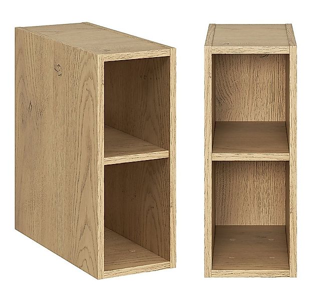 Lomadox Badregal DURANGO-56, in Eiche mit 2 offenen Fächern günstig online kaufen