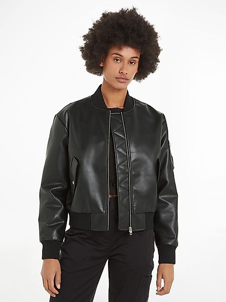 Calvin Klein Jeans Collegejacke FAUX LEATHER günstig online kaufen