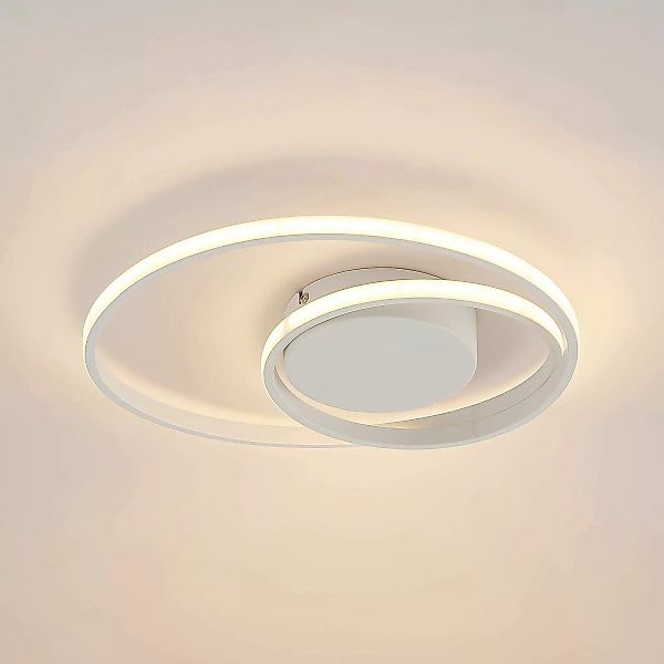 Lindby LED-Deckenlampe Emisua CCT dimmbar weiß günstig online kaufen