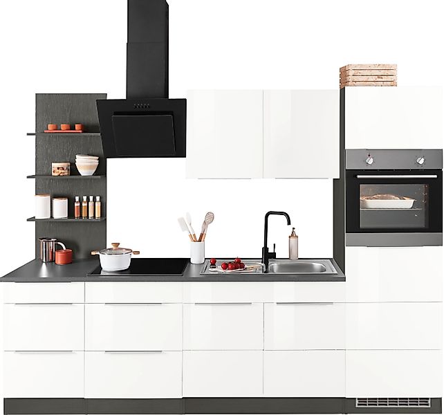 KOCHSTATION Küchenzeile »KS-Brindisi Breite 270 cm«, wahlweise mit E-Geräte günstig online kaufen