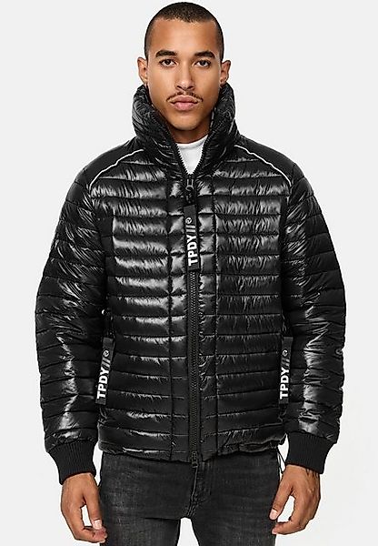 trueprodigy Steppjacke Corey Pufferjacket Stehkragen Rippbund Glanz Look günstig online kaufen