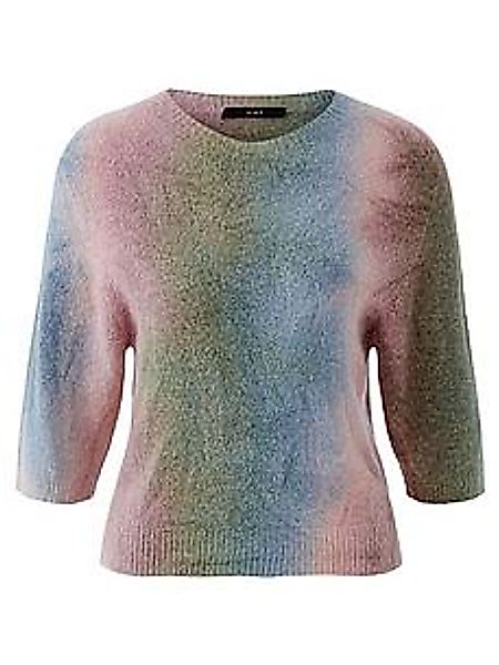 Rundhals-Pullover oui mehrfarbig günstig online kaufen