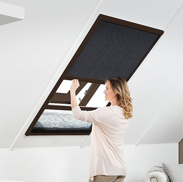 empasa Dachfensterplissee, verdunkelnd, Aluminium-Selbstbausatz günstig online kaufen
