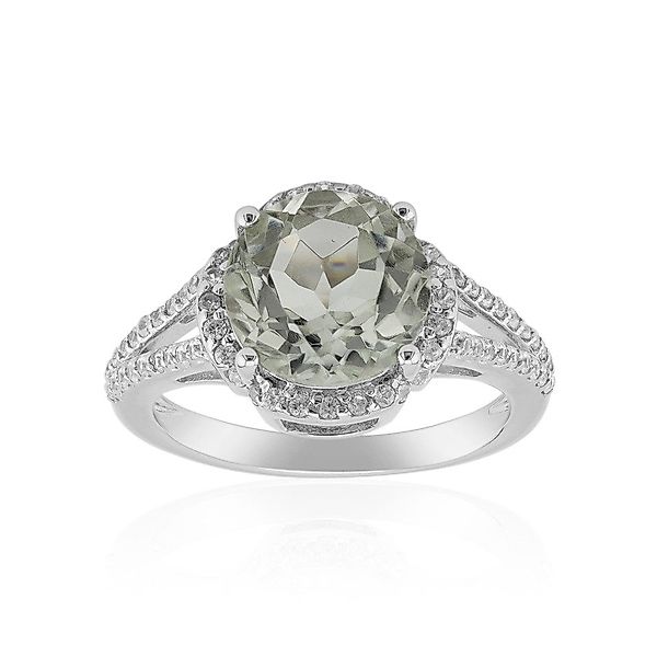 Cavill Silberring Brasilianischer grüner Amethyst & günstig online kaufen