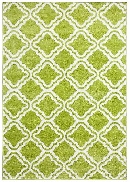 my home Teppich "Debora" rechteckig 13 mm Höhe Kurzflor Teppich, gemustert, günstig online kaufen