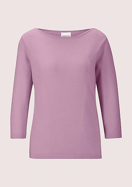 MADELEINE Longpullover "Strickpullover Kaschmirpullover mit U-Boot-Ausschni günstig online kaufen