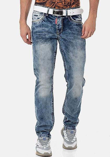 Cipo & Baxx Straight-Jeans "Jeans", In Straight Fit, CD-148 günstig online kaufen
