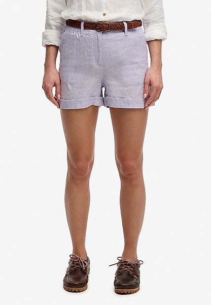 Superdry Shorts "MID RISE LINEN SHORT" aus 100% Leinen günstig online kaufen