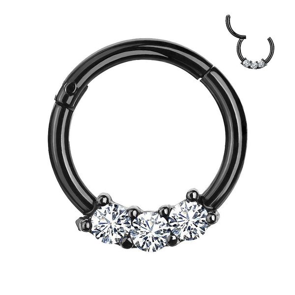 Taffstyle Nasenpiercing Piercing Segmentring Scharnier Clicker günstig online kaufen