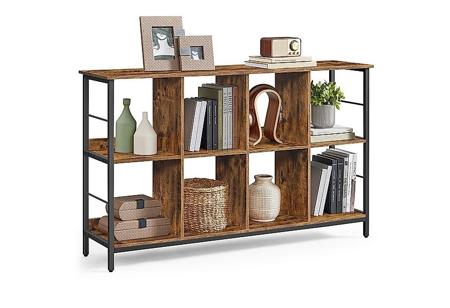 VASAGLE Bücherregal Aufbewahrungsregal, Standregal mit 6/8/9 Fächern günstig online kaufen