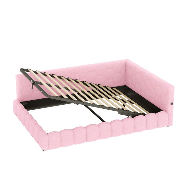 SOFTWEARY Schlafsofa mit Bettfunktion, 140x200 cm, günstig online kaufen