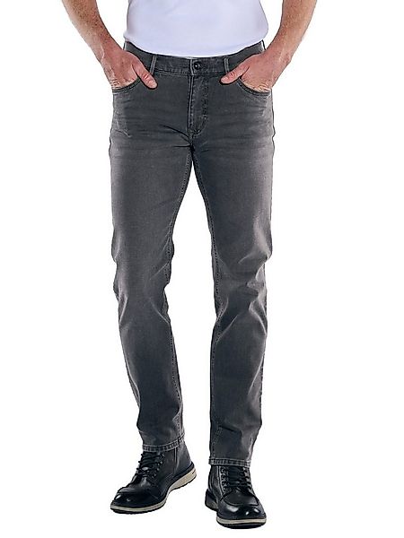 Engbers Stretch-Jeans Herren Super-Stretch-Jeans regular, Oliv günstig online kaufen