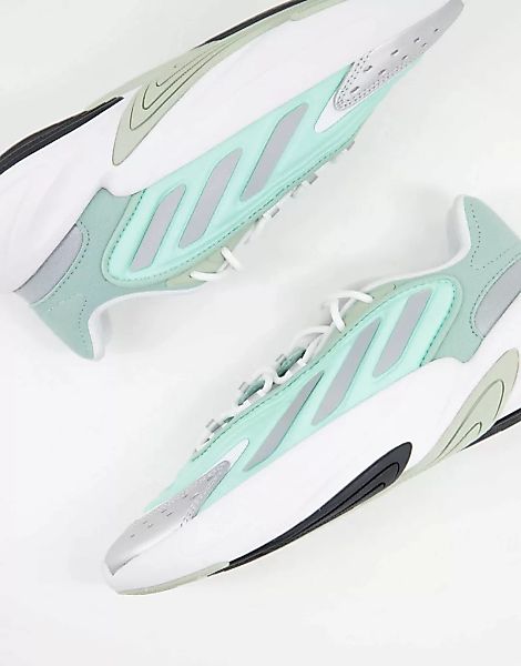 adidas Originals – Ozelia – Sneaker in Grüntönen günstig online kaufen