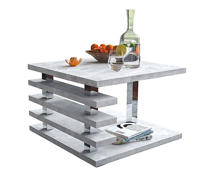designimpex Couchtisch DC-2 Beton Betonoptik Tisch günstig online kaufen