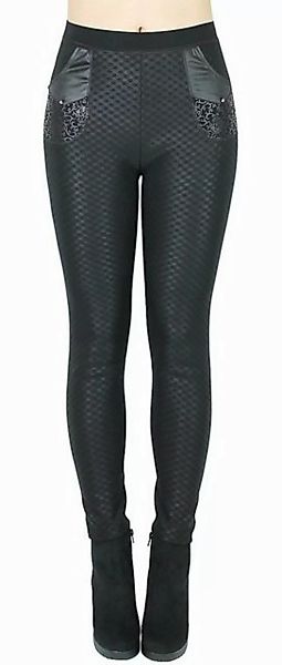 dy_mode Thermohose Gefütterte Thermo Hose Damen Thermo Leggings mit Innen-F günstig online kaufen