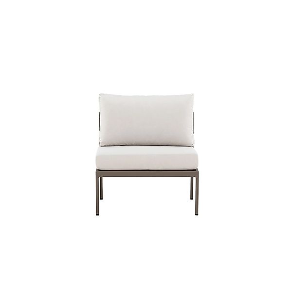 ebuy24 Copacabana1 Gartensofa Mittelsegment Beige Sitzhöhe cm 30 Sitzbreite günstig online kaufen