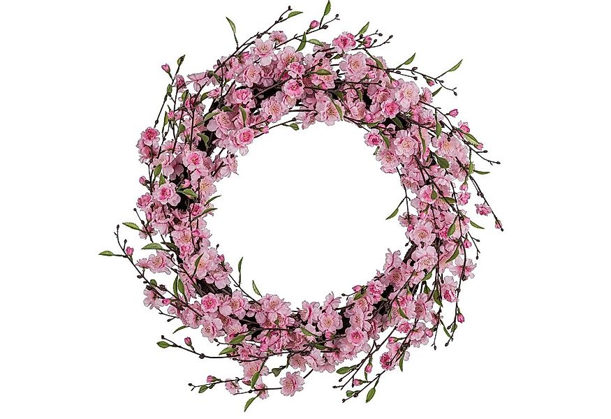 Kunstkranz Kirschblüten-Kranz, Creativ green, Höhe 15 cm, mit traumhaft sch günstig online kaufen
