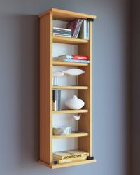 VCM CD-Regal Holz CD DVD Wandregal günstig online kaufen